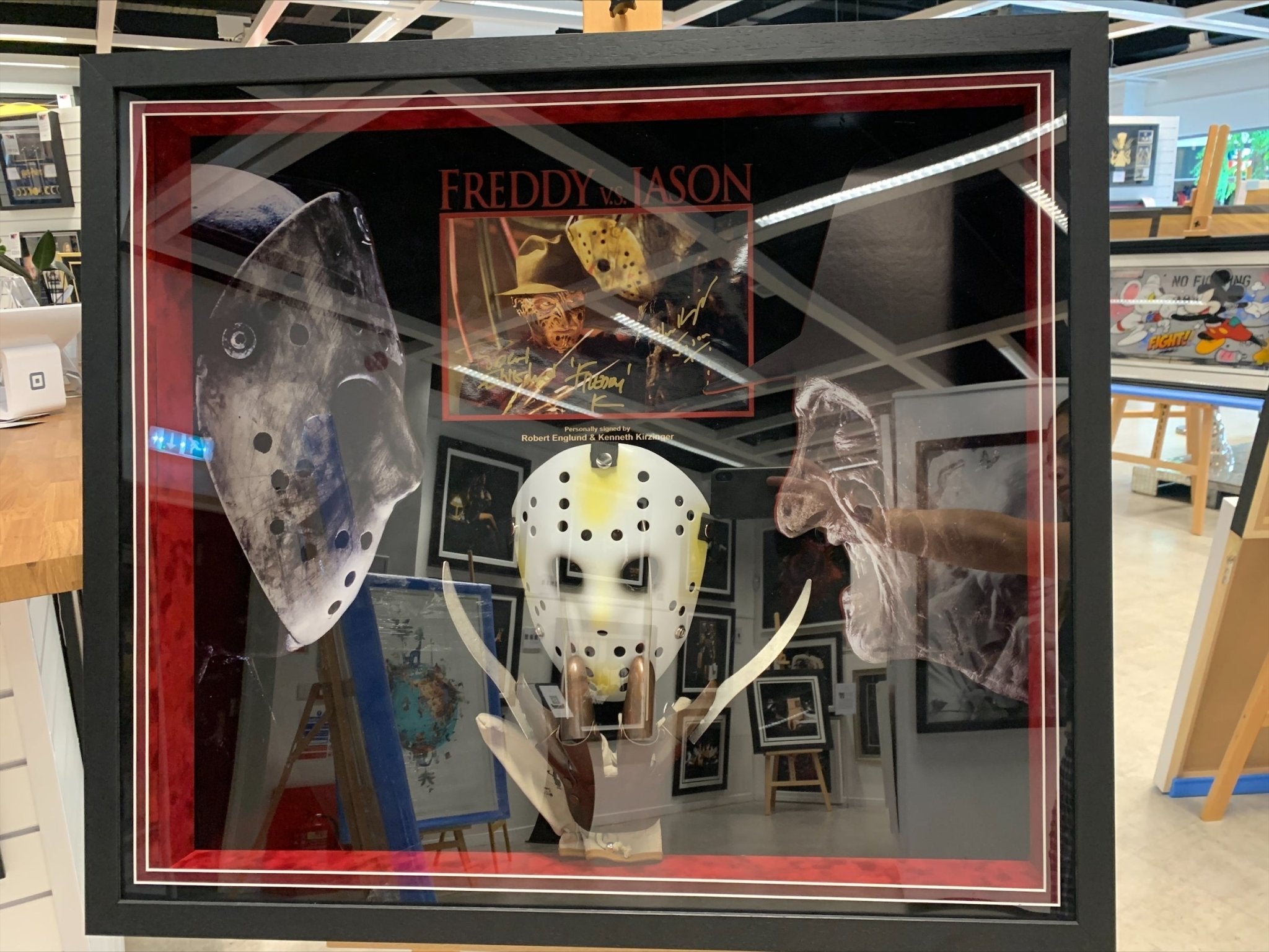 Freddie VS Jason - Memorabilia Framers Shop